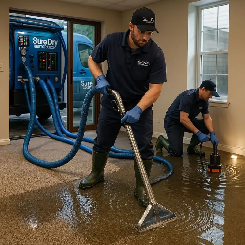 Water Extraction and Removal process in Black Earth, WI